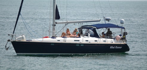 Beneteau sailing Miami DSC 1156