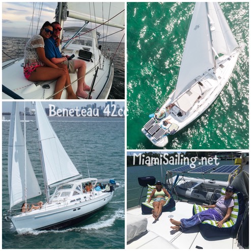 luxury sailboat for charter Miami