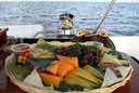 Miami sailing catering aboard