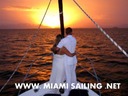 Creative wedding ideas in Miami - on a sailboat