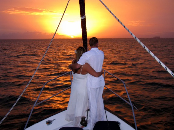 Miami wedding sailing charter | Miami Sailing - Private Sailboat 