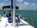 Boat charter on Key Biscayne Bay