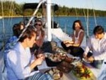 picnic birthday party on a sailboat miami florida xs